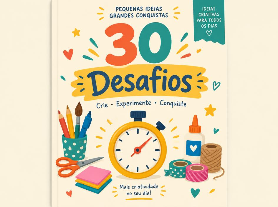 30 Desafios Criativos de Até 15 Minutos